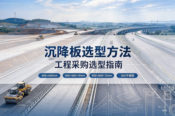 黟县沉降板选择方法