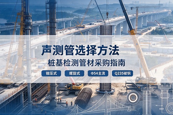 黟县声测管选型标准