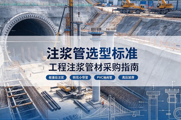 黟县注浆管选型标准