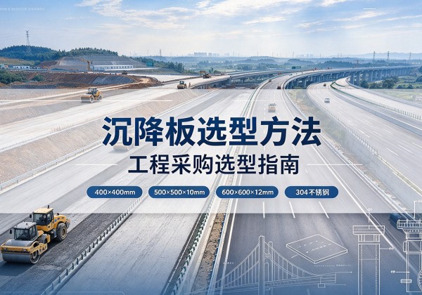 黟县沉降板选择方法