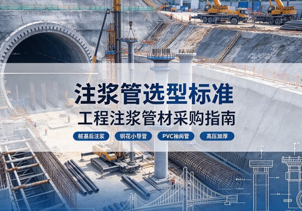 黟县注浆管选型标准